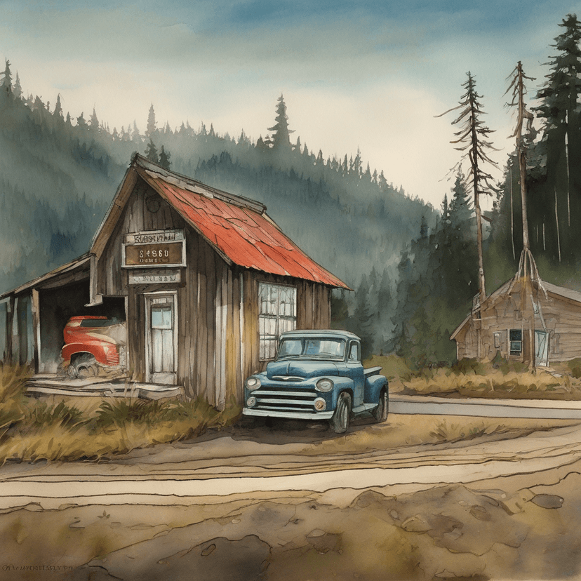 County Road 20, Chipped.